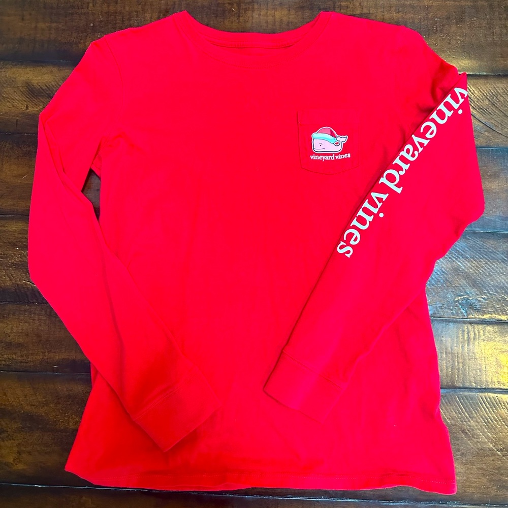 🌟NWOT🐳Vineyard Vines🎅🏼 Merry Xmas Size L(14)